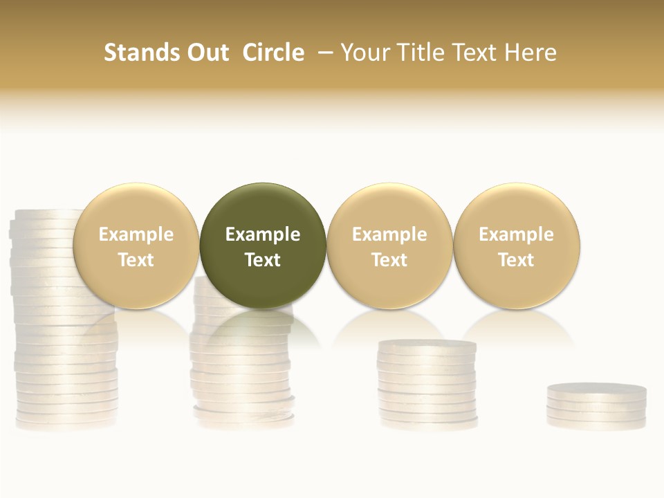 Bu Ine Office Figure PowerPoint Template