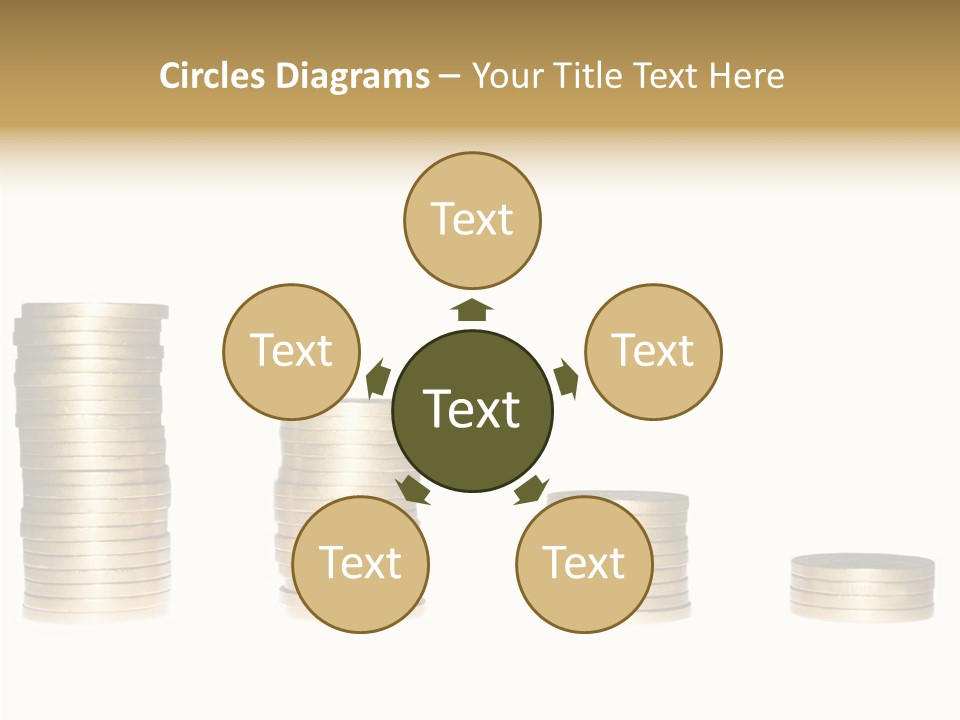 Bu Ine Office Figure PowerPoint Template