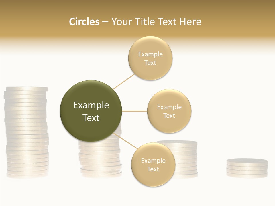 Bu Ine Office Figure PowerPoint Template