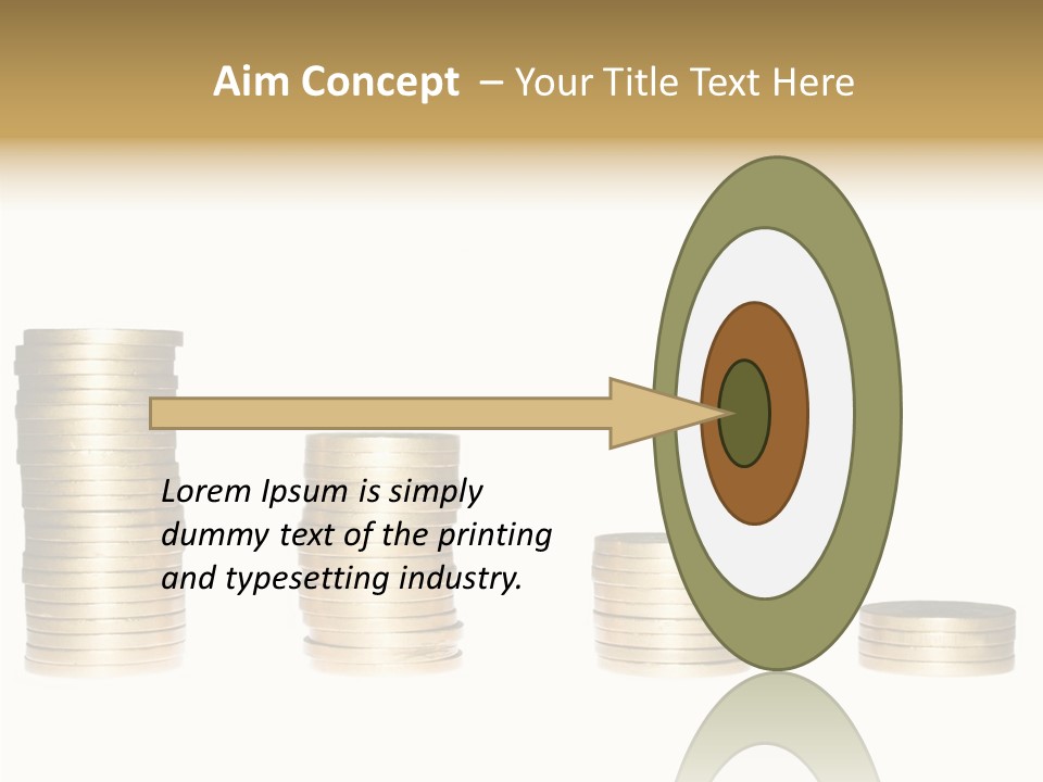 Bu Ine Office Figure PowerPoint Template