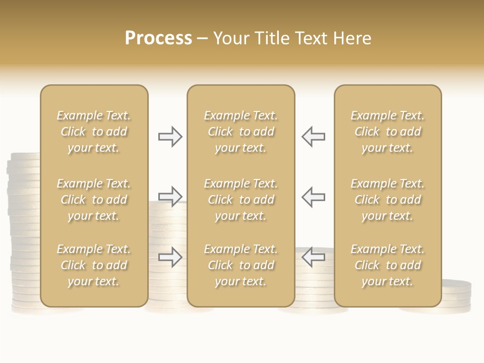 Bu Ine Office Figure PowerPoint Template