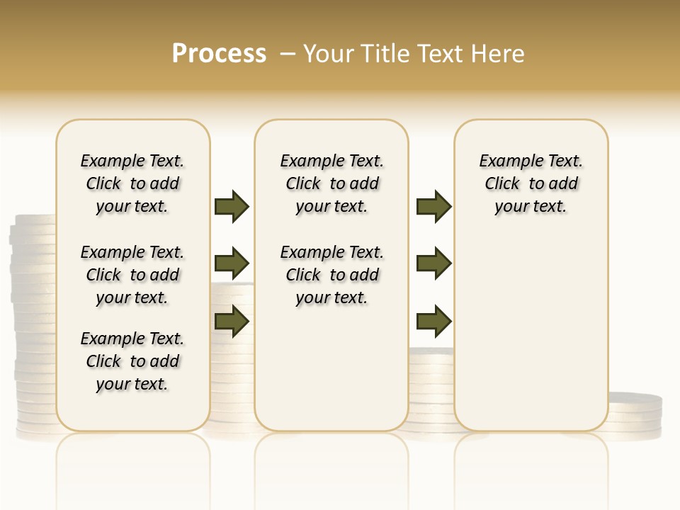 Bu Ine Office Figure PowerPoint Template
