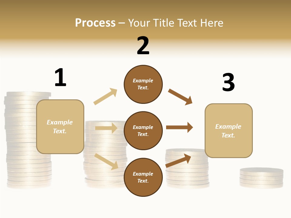 Bu Ine Office Figure PowerPoint Template