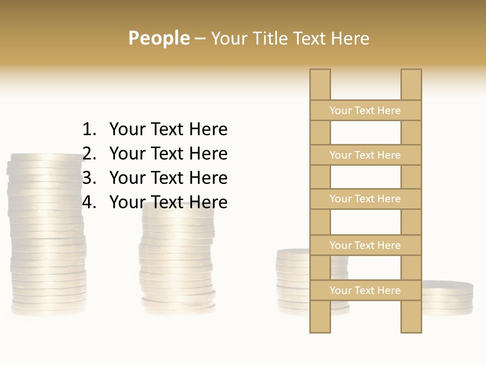 Bu Ine Office Figure PowerPoint Template