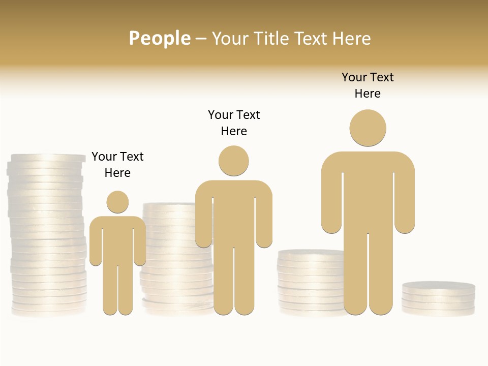 Bu Ine Office Figure PowerPoint Template