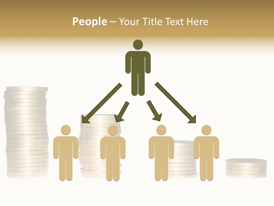 Bu Ine Office Figure PowerPoint Template