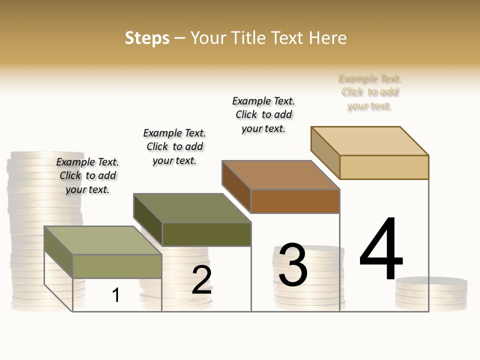Bu Ine Office Figure PowerPoint Template
