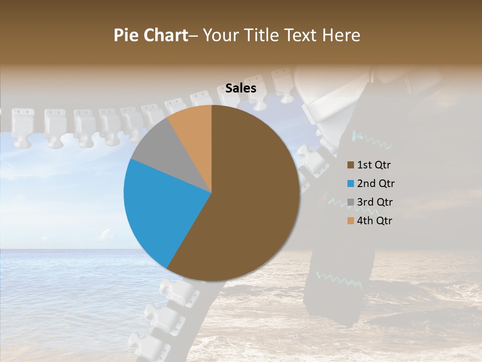 Winter Peaceful Metaphor PowerPoint Template