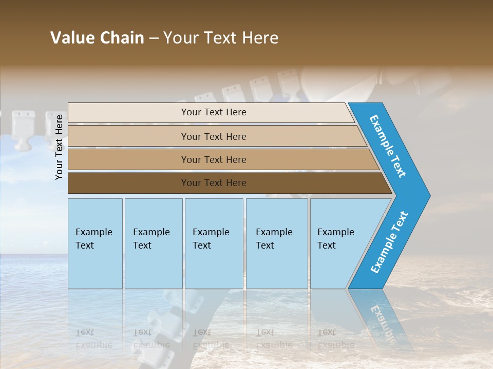 Winter Peaceful Metaphor PowerPoint Template
