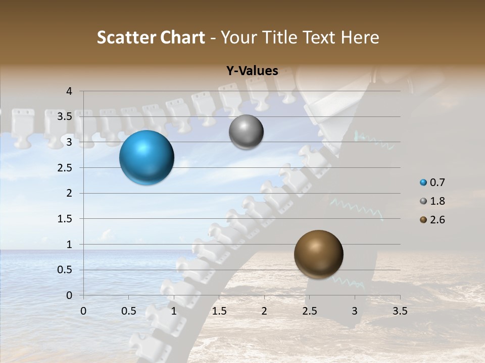 Winter Peaceful Metaphor PowerPoint Template