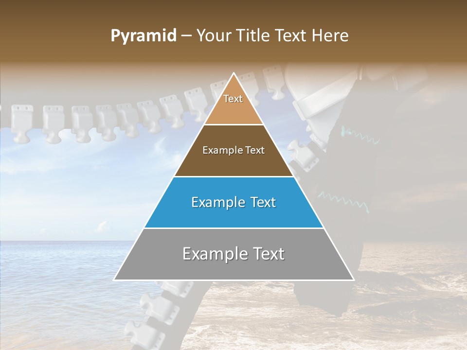 Winter Peaceful Metaphor PowerPoint Template