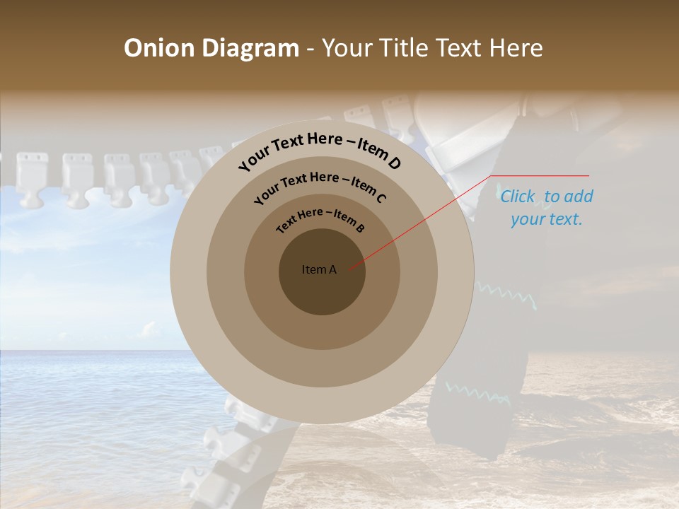 Winter Peaceful Metaphor PowerPoint Template