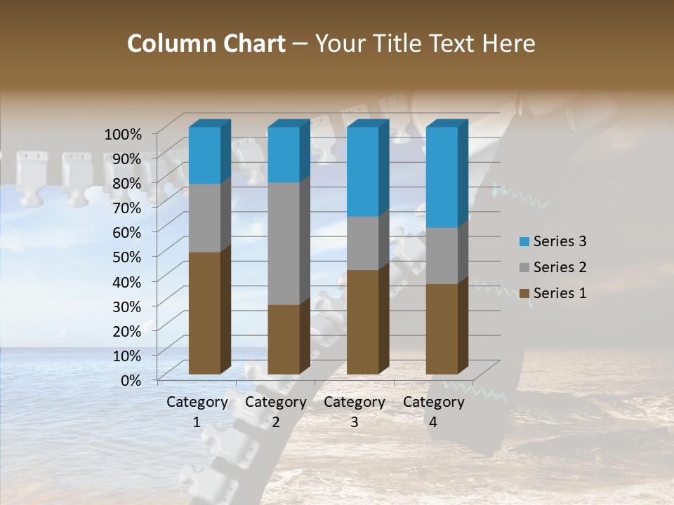 Winter Peaceful Metaphor PowerPoint Template