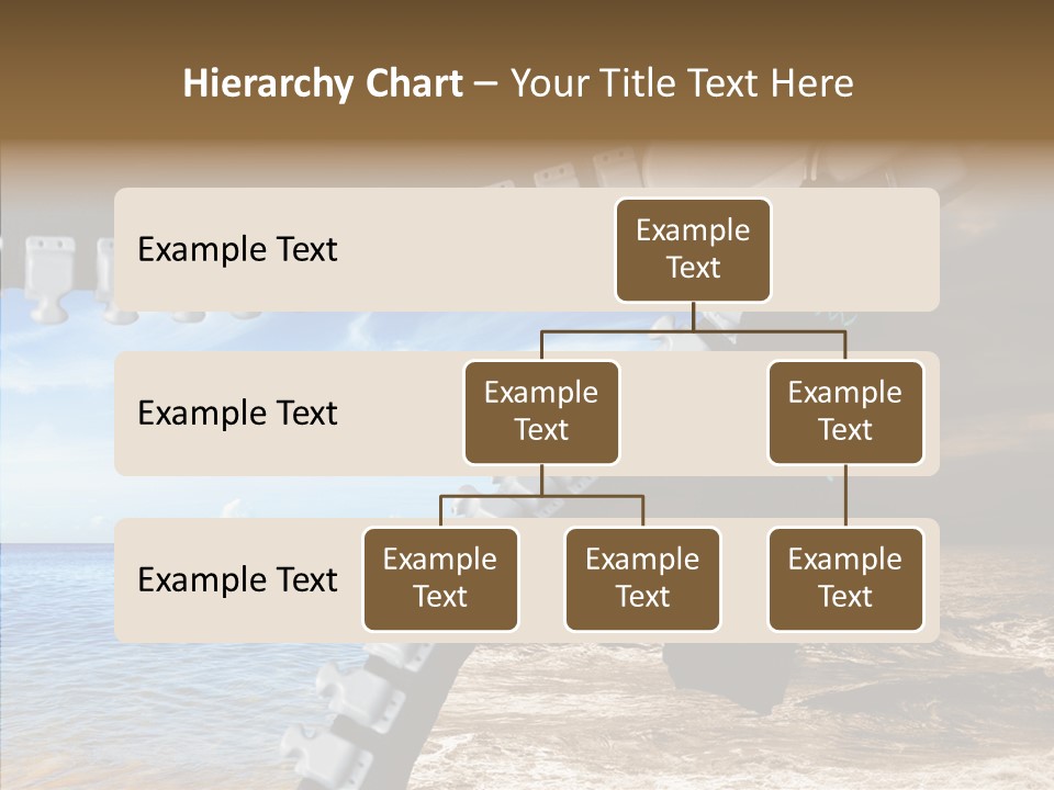Winter Peaceful Metaphor PowerPoint Template
