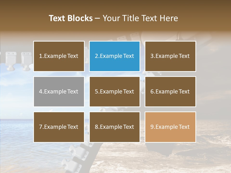 Winter Peaceful Metaphor PowerPoint Template