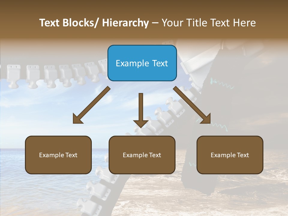 Winter Peaceful Metaphor PowerPoint Template