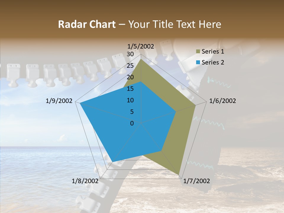 Winter Peaceful Metaphor PowerPoint Template