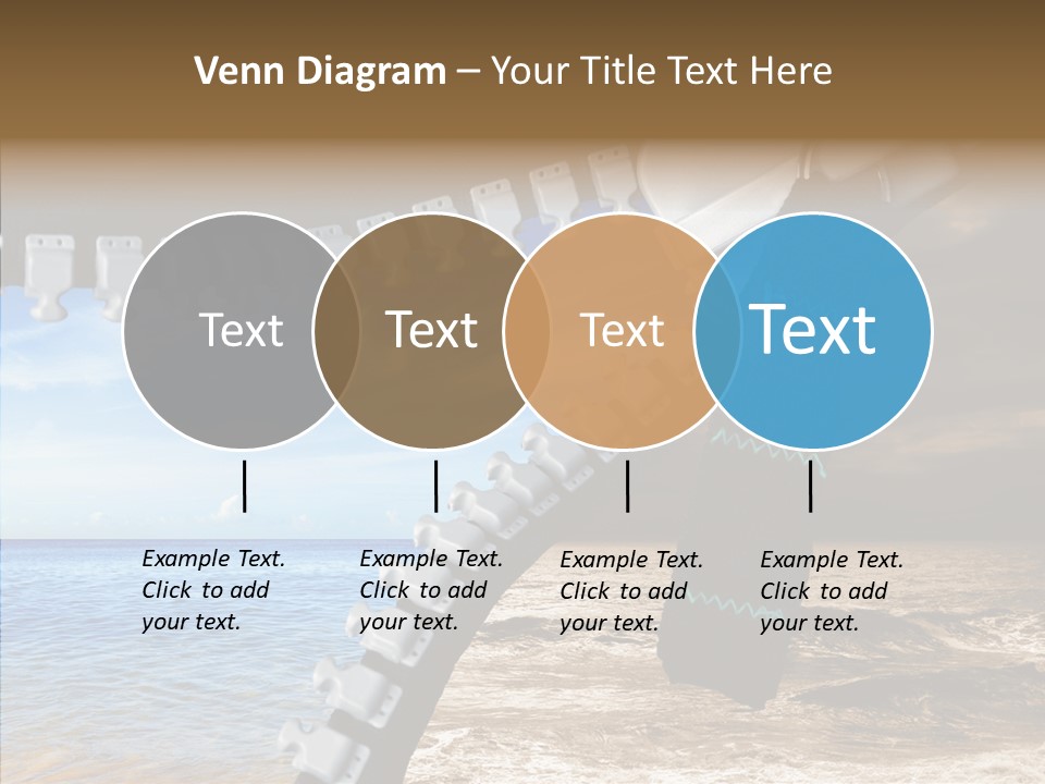 Winter Peaceful Metaphor PowerPoint Template