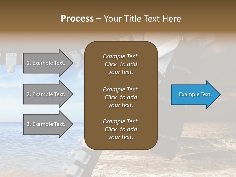 Winter Peaceful Metaphor PowerPoint Template