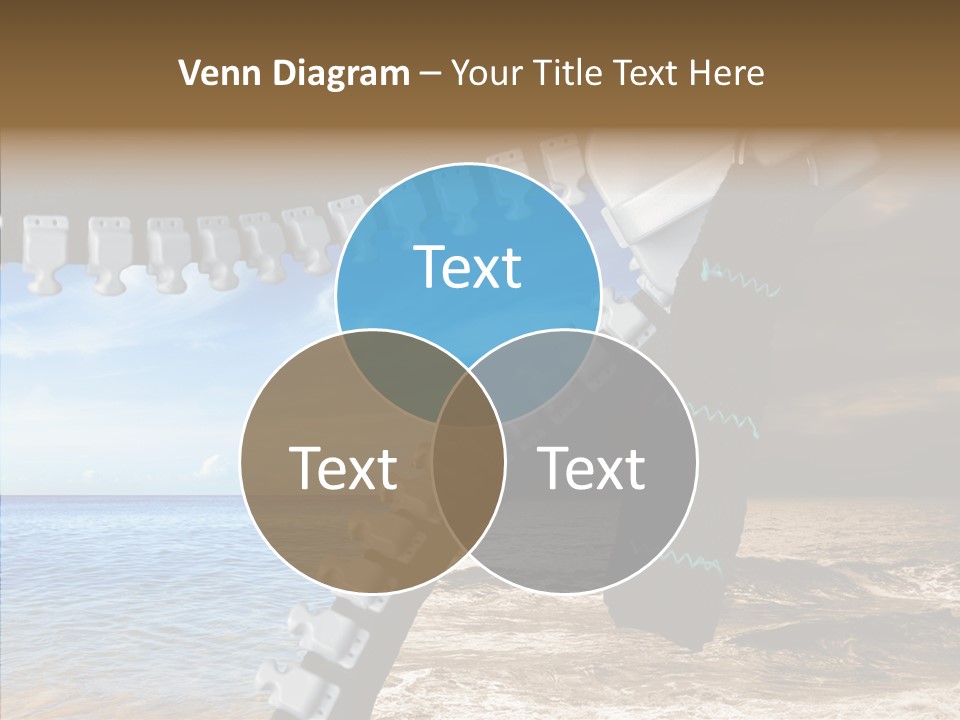 Winter Peaceful Metaphor PowerPoint Template