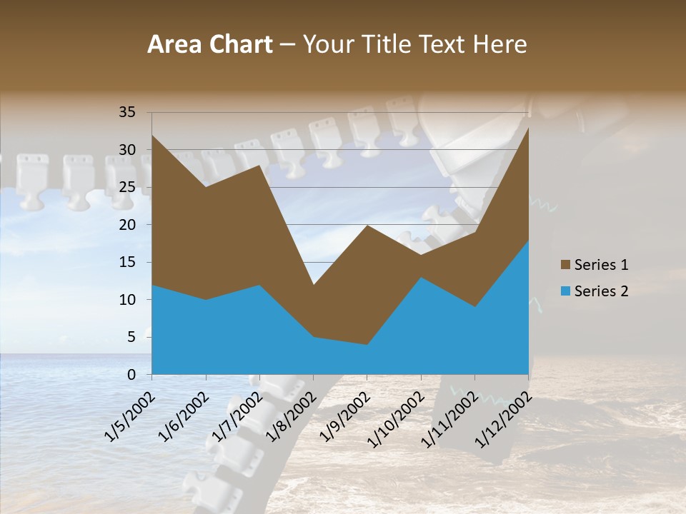 Winter Peaceful Metaphor PowerPoint Template