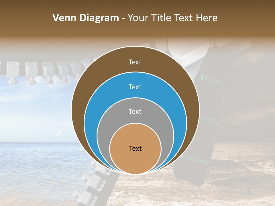 Winter Peaceful Metaphor PowerPoint Template