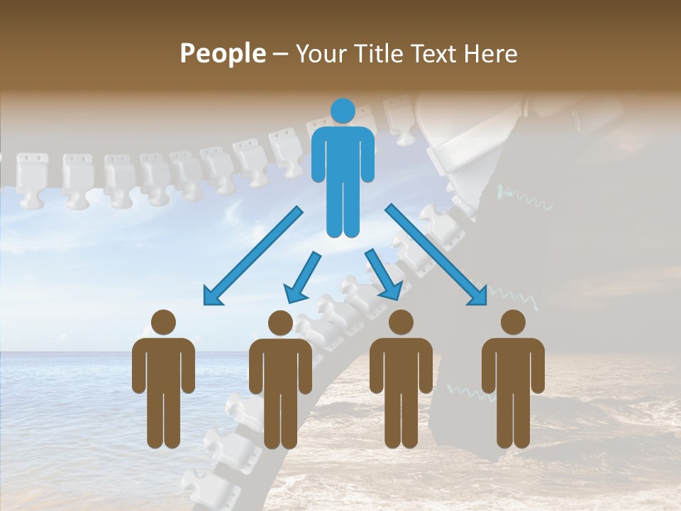 Winter Peaceful Metaphor PowerPoint Template