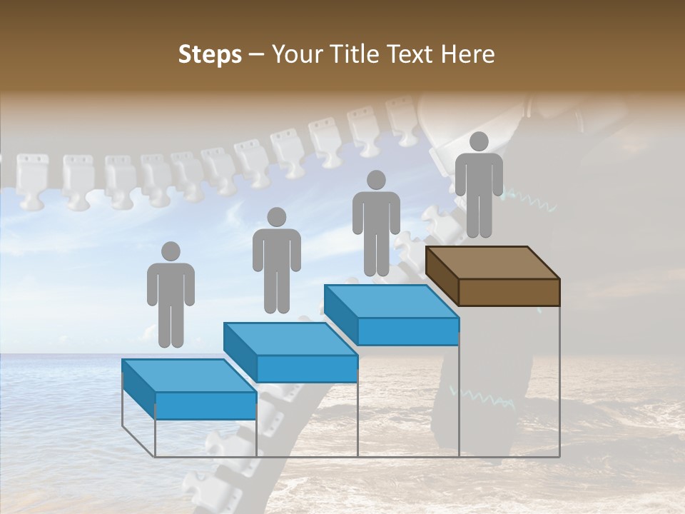Winter Peaceful Metaphor PowerPoint Template