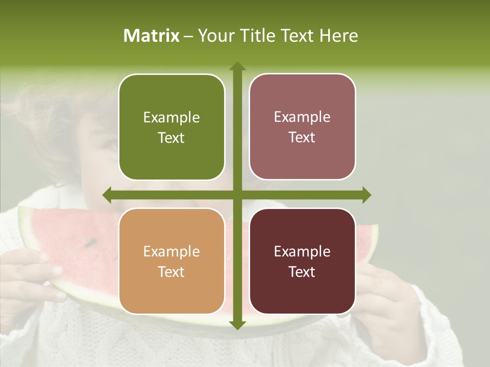 Diet Healthy Red PowerPoint Template