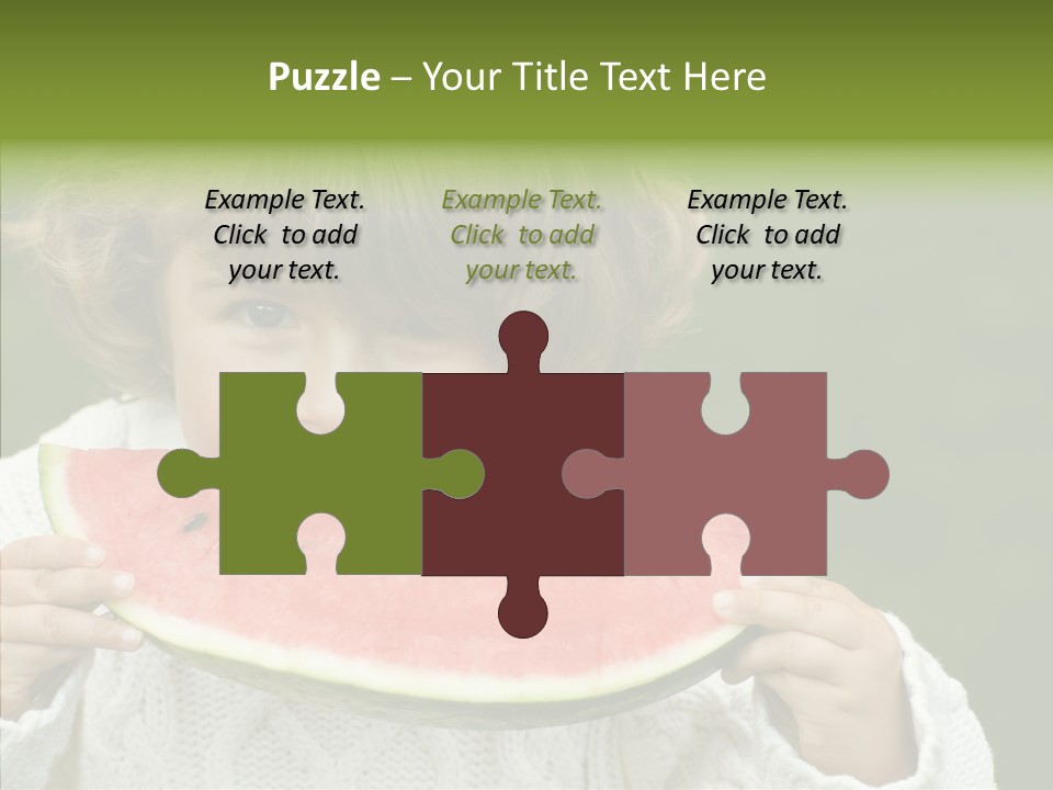 Diet Healthy Red PowerPoint Template