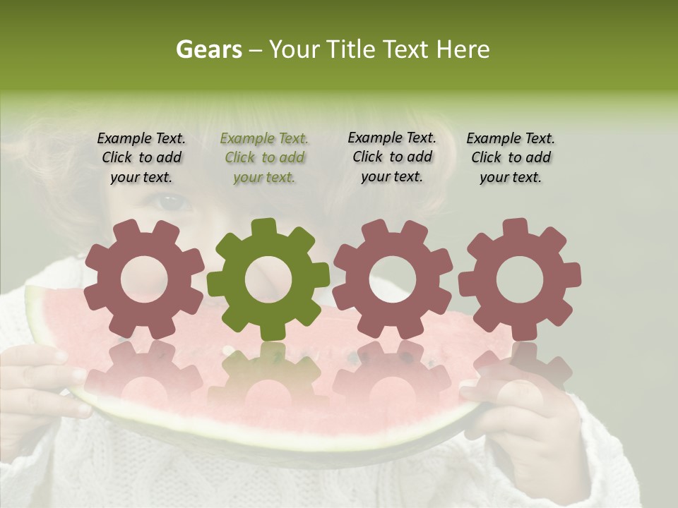 Diet Healthy Red PowerPoint Template