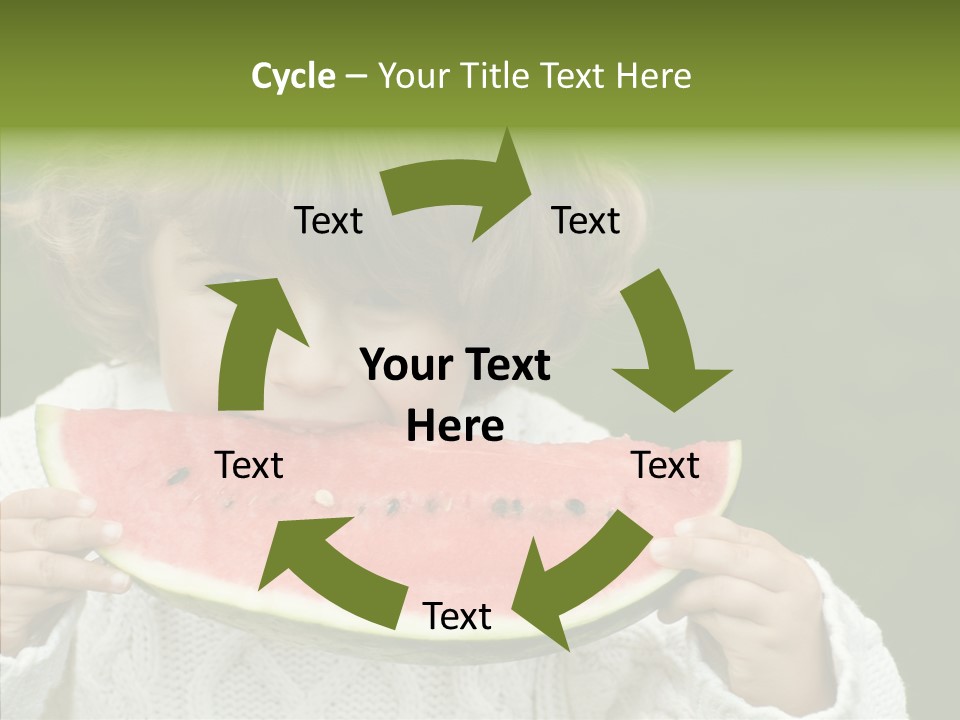 Diet Healthy Red PowerPoint Template