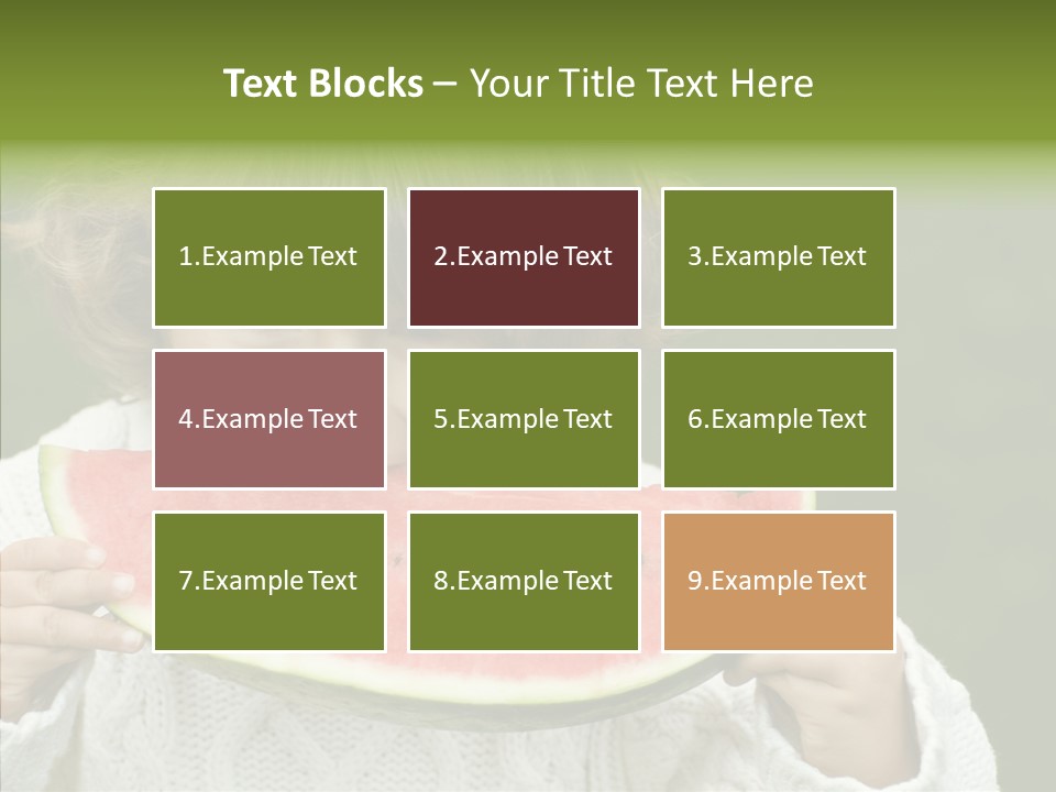 Diet Healthy Red PowerPoint Template