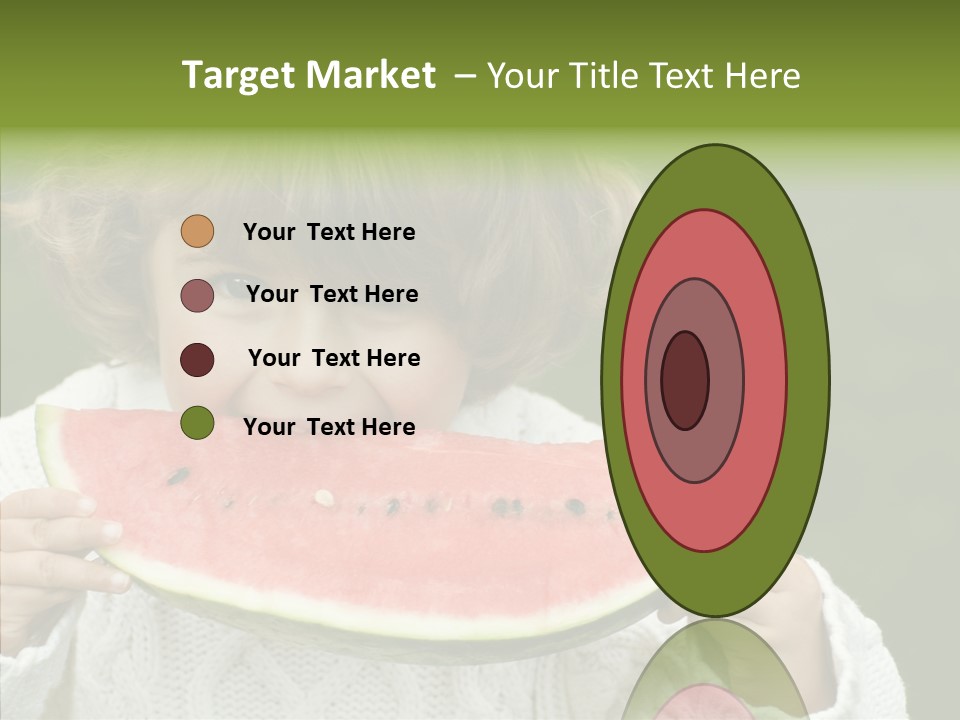 Diet Healthy Red PowerPoint Template