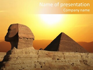 Ancient Engrave Africa PowerPoint Template