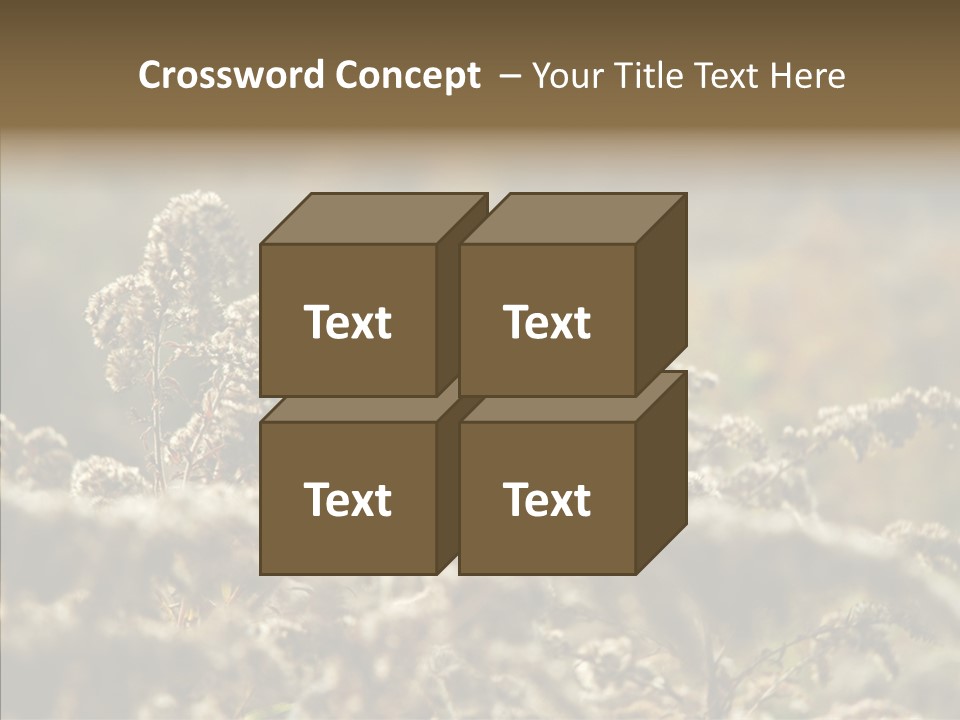 Grass Day Shadow PowerPoint Template