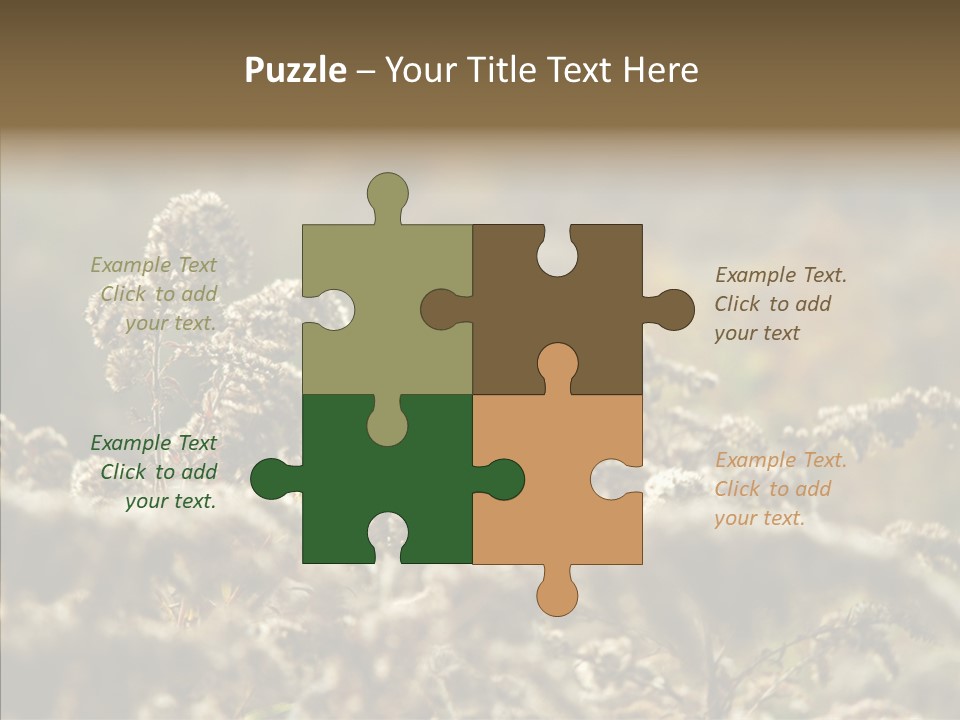 Grass Day Shadow PowerPoint Template