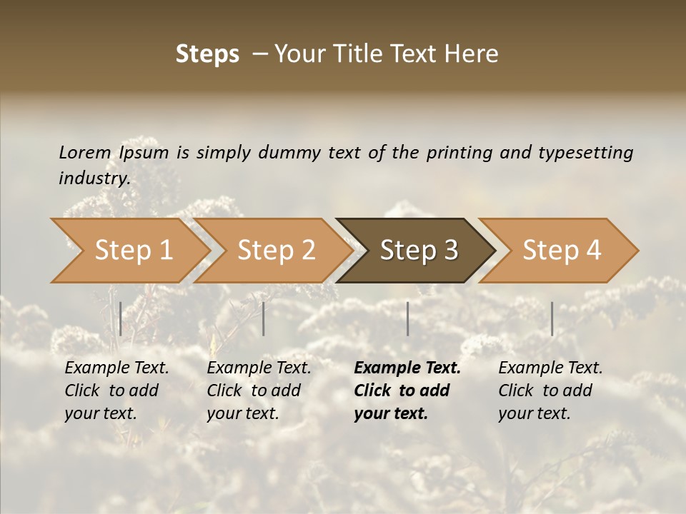 Grass Day Shadow PowerPoint Template