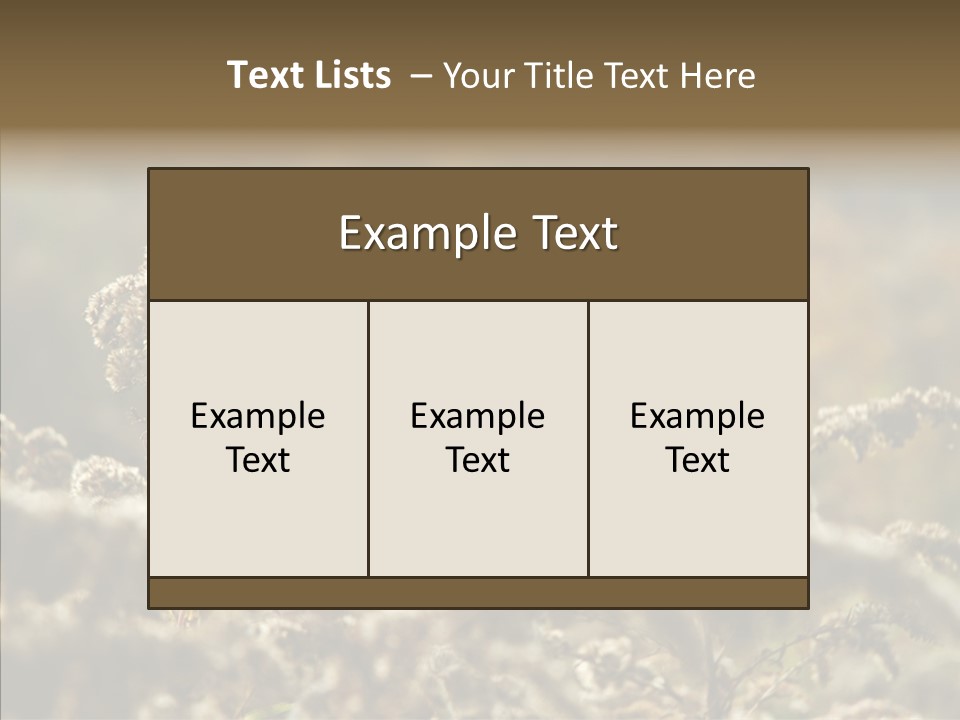 Grass Day Shadow PowerPoint Template