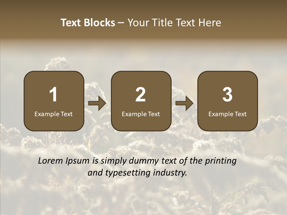 Grass Day Shadow PowerPoint Template