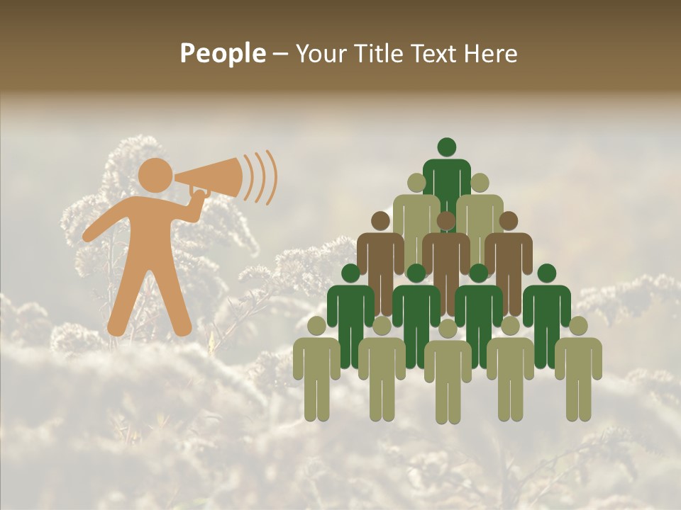 Grass Day Shadow PowerPoint Template