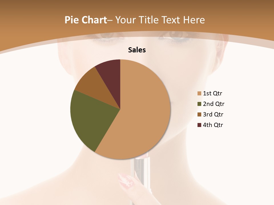 Model Shoulders Skincare PowerPoint Template