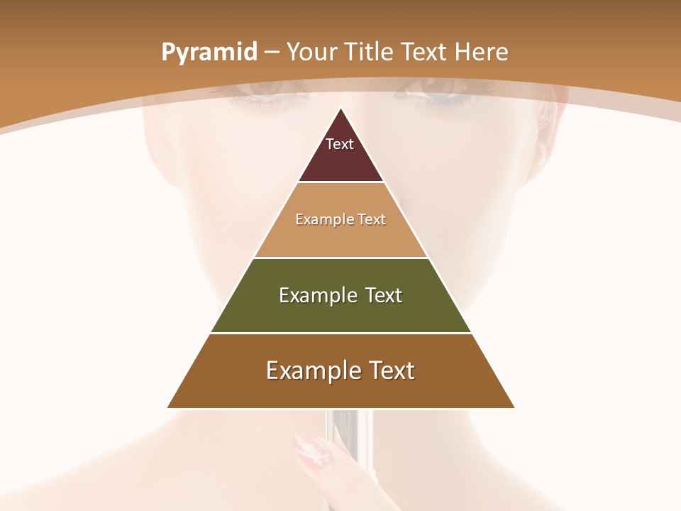Model Shoulders Skincare PowerPoint Template