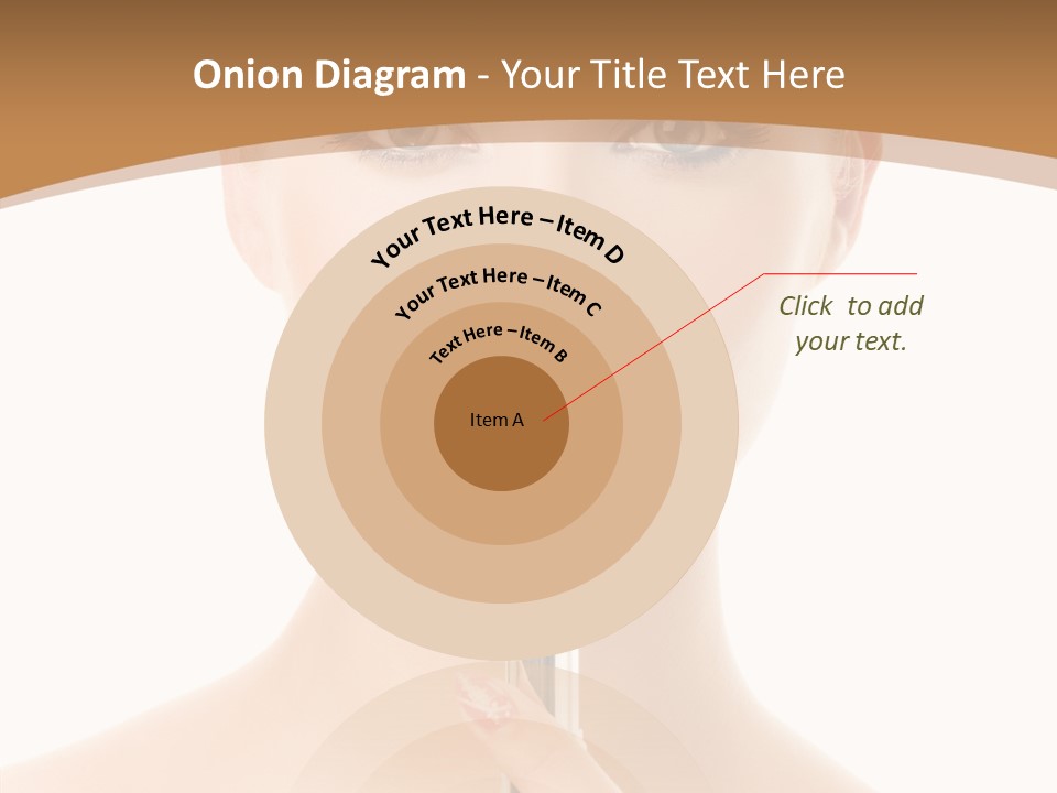 Model Shoulders Skincare PowerPoint Template
