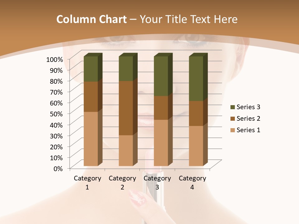 Model Shoulders Skincare PowerPoint Template