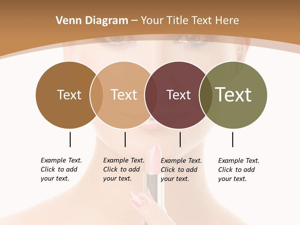 Model Shoulders Skincare PowerPoint Template