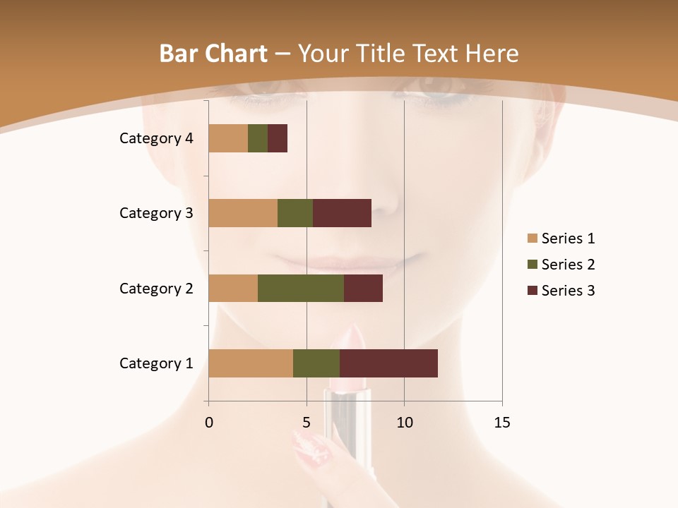 Model Shoulders Skincare PowerPoint Template