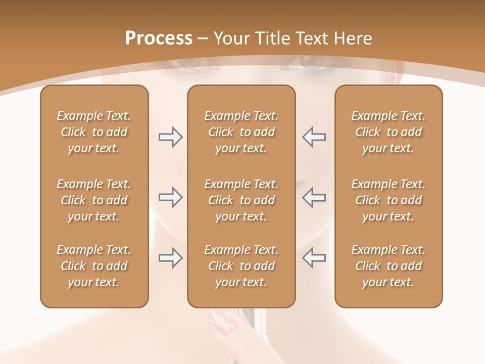 Model Shoulders Skincare PowerPoint Template