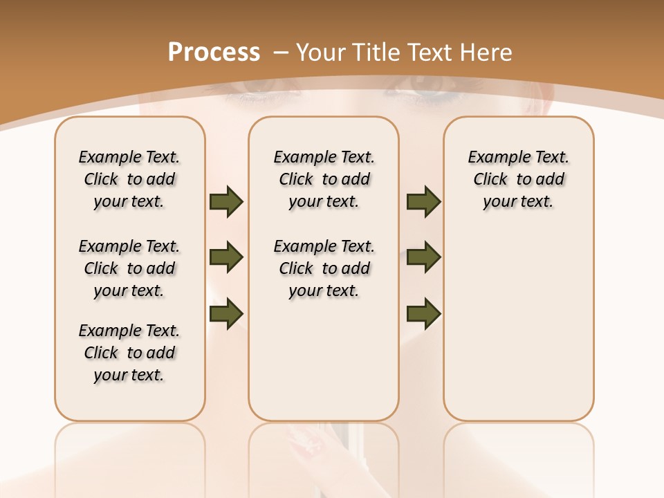 Model Shoulders Skincare PowerPoint Template