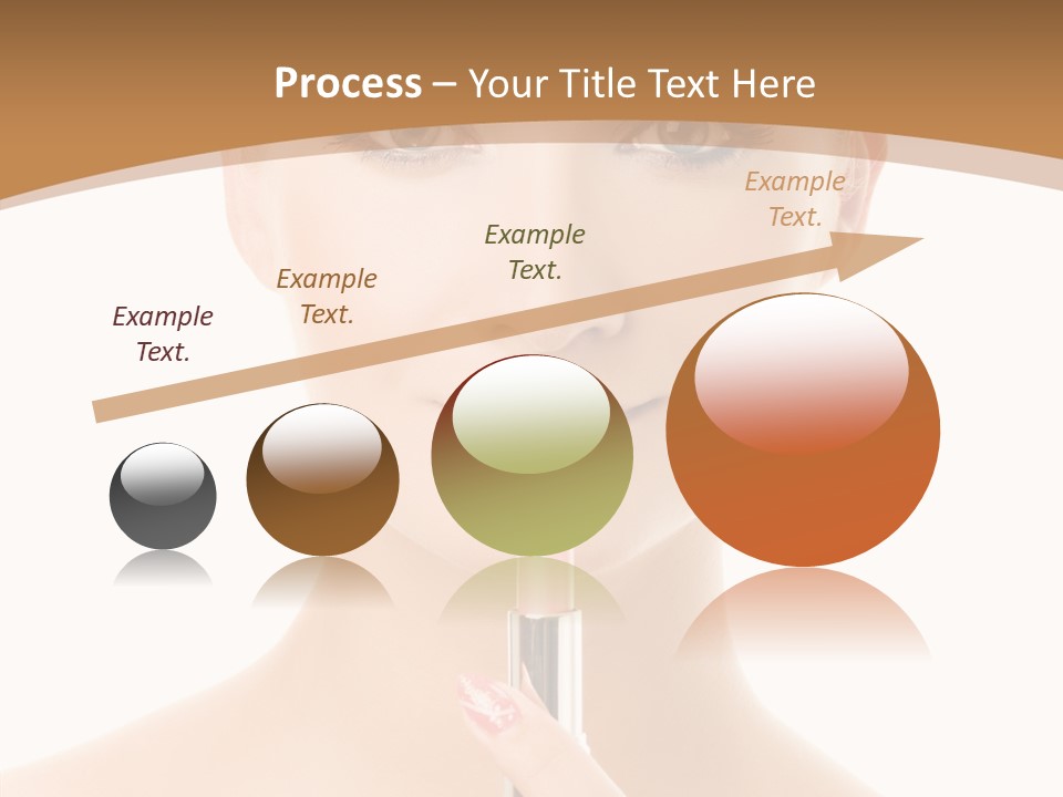 Model Shoulders Skincare PowerPoint Template